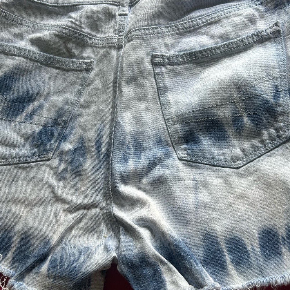American Eagle Light Blue high waisted shorts